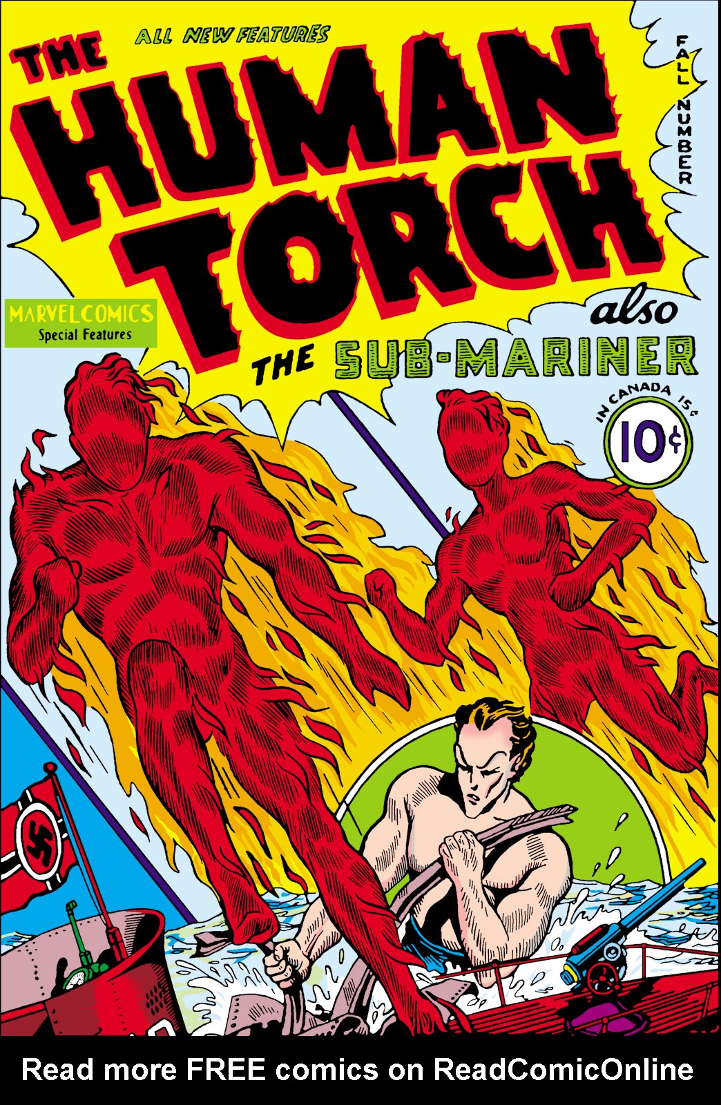 Read online The Human Torch (1940) comic -  Issue #2 - 1