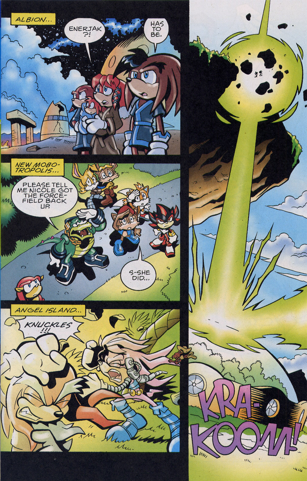 Read online Sonic The Hedgehog comic -  Issue #184 - 2