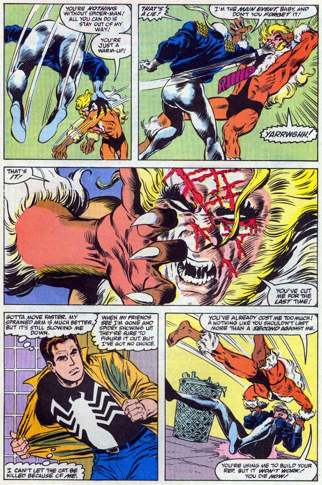 Read online Sabretooth Classic comic -  Issue #5 - 22