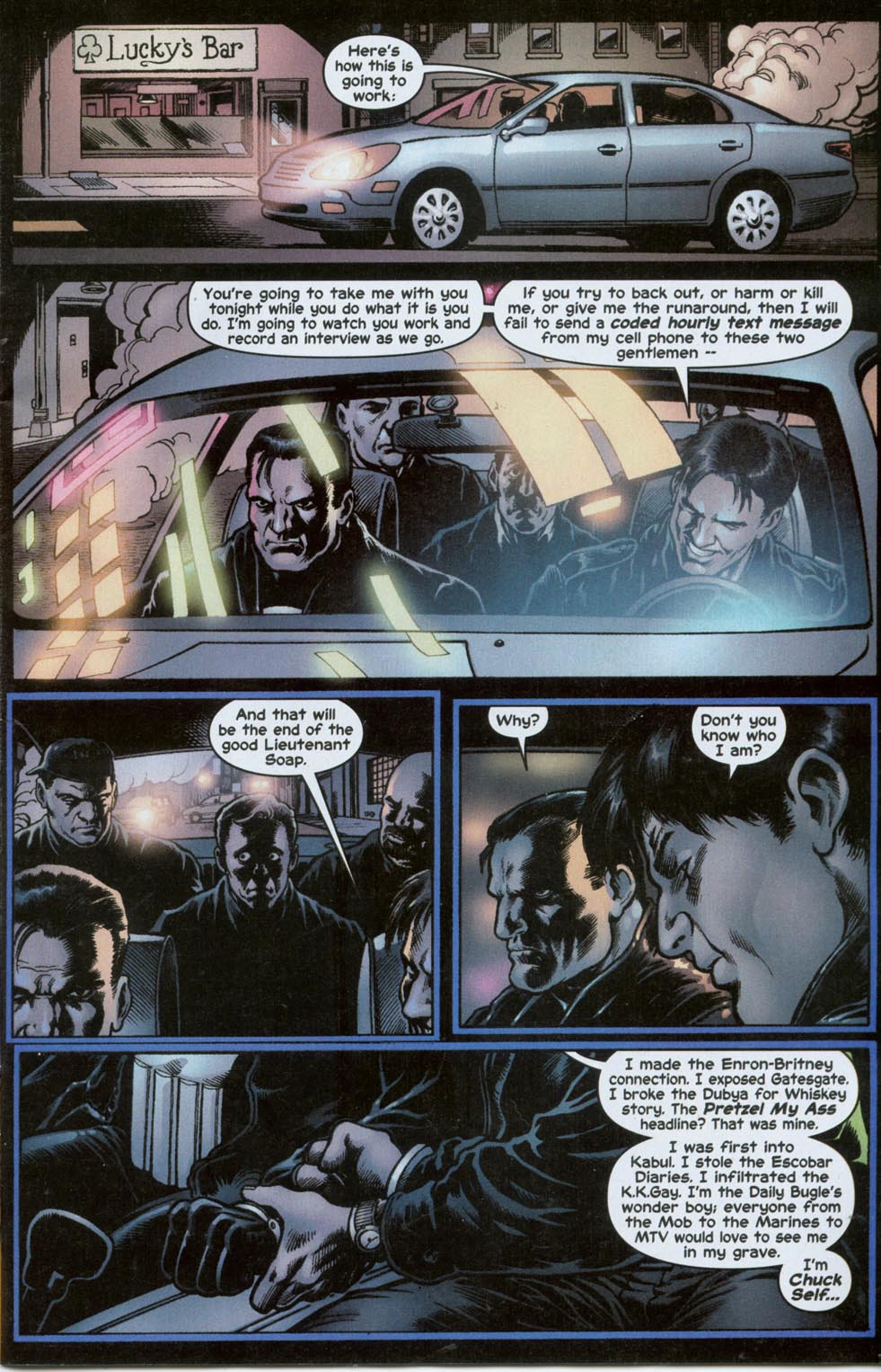 Read online The Punisher (2001) comic -  Issue #15 - The Exclusive - 2