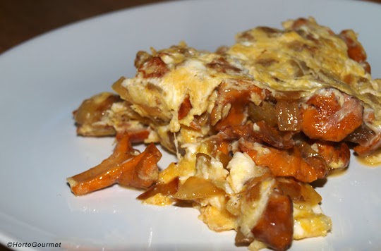 Revuelto de setas de temporada HortoGourmet