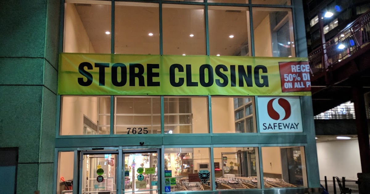 Robert Dyer Bethesda Row Old Safeway closing sale now 50