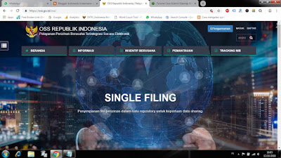 5 Langkah Cara Membuat NIB Online Di Portal OSS Online Republik Indonesia