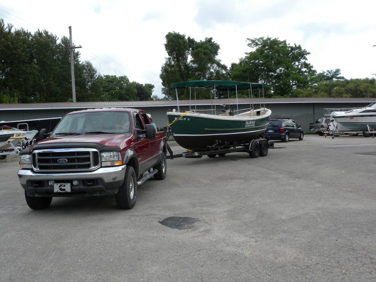 Inland Seas Ship's Blog Whaleboat "Lake Sturgeon" Launched