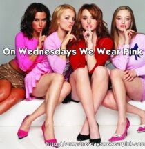 On Wednesdays I Wear Pink!