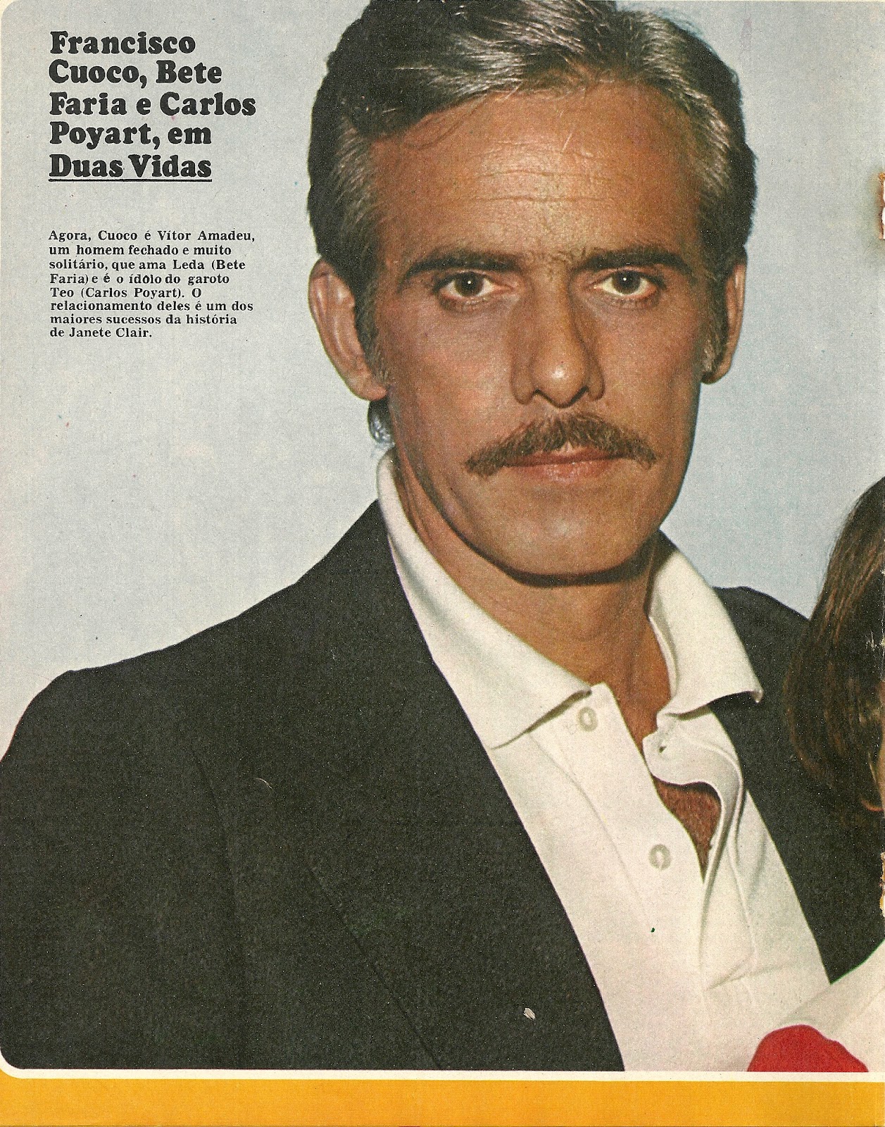 revista amiga & novelas A VIDA DE FRANCISCO CUOCO revista amiga & novelas A VIDA DE FRANCISCO CUOCO