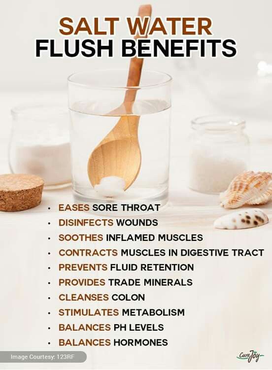 Salt Water Flush Benefits