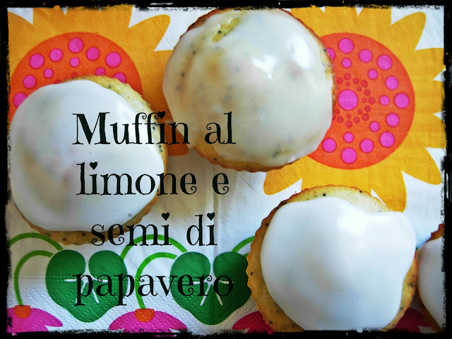 muffin al limone e semi di papavero