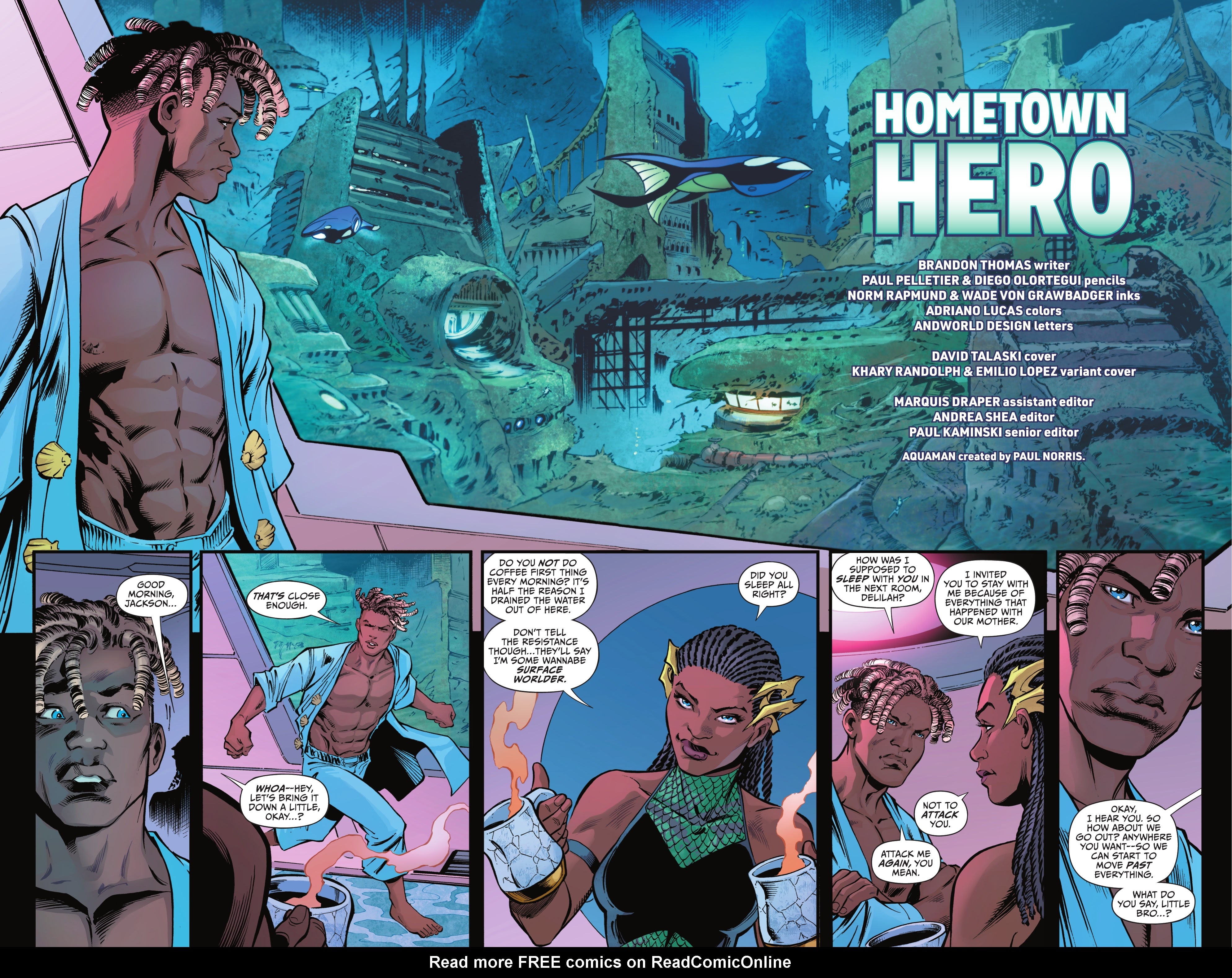 Read online Aquaman: The Becoming comic -  Issue #5 - 4