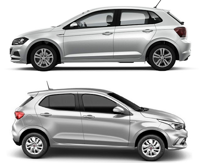 Volkswagen Polo x Fiat Argo - comparativo