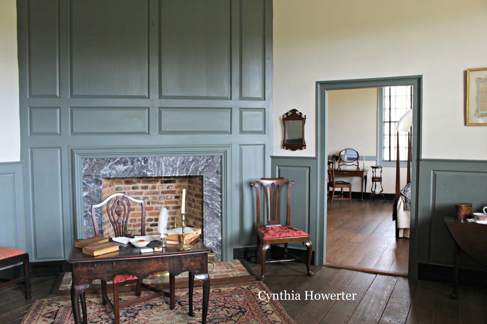 Colonial Quills Patrick Henry's Scotchtown House by Cynthia Howerter
