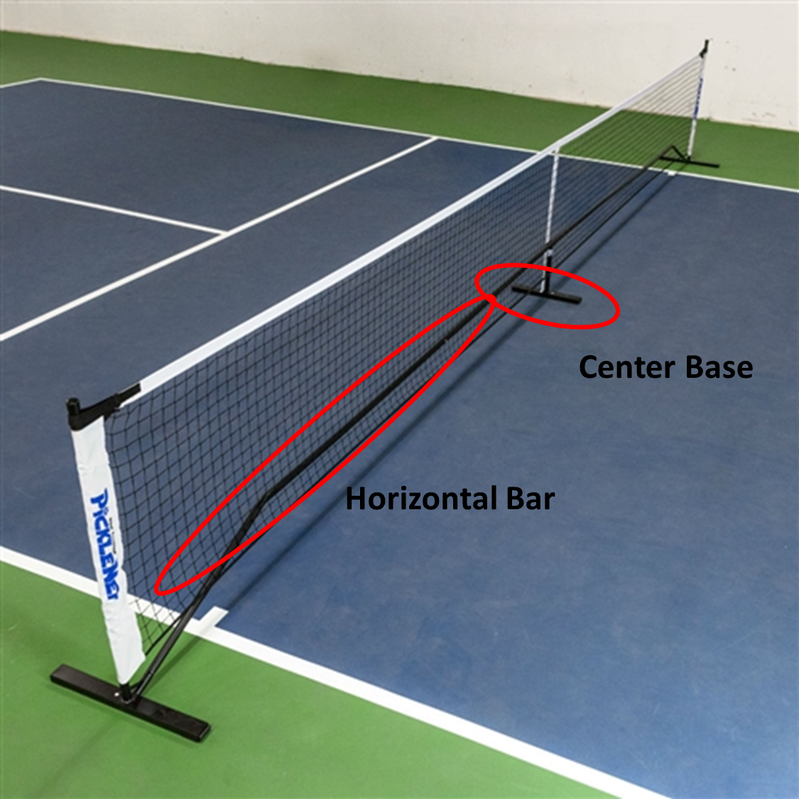 A Pickleball Life Rules Clarification Temporary Net Frames