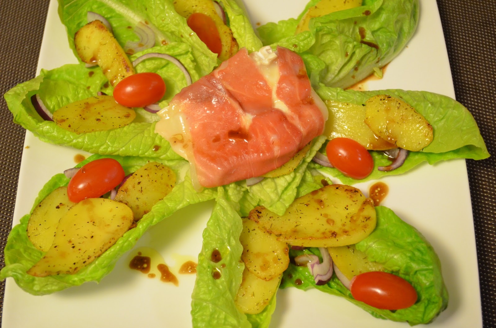 U&amp;Me in the Kitchen: Salade chèvre chaud&amp;pommes de terre - Potatoes ...