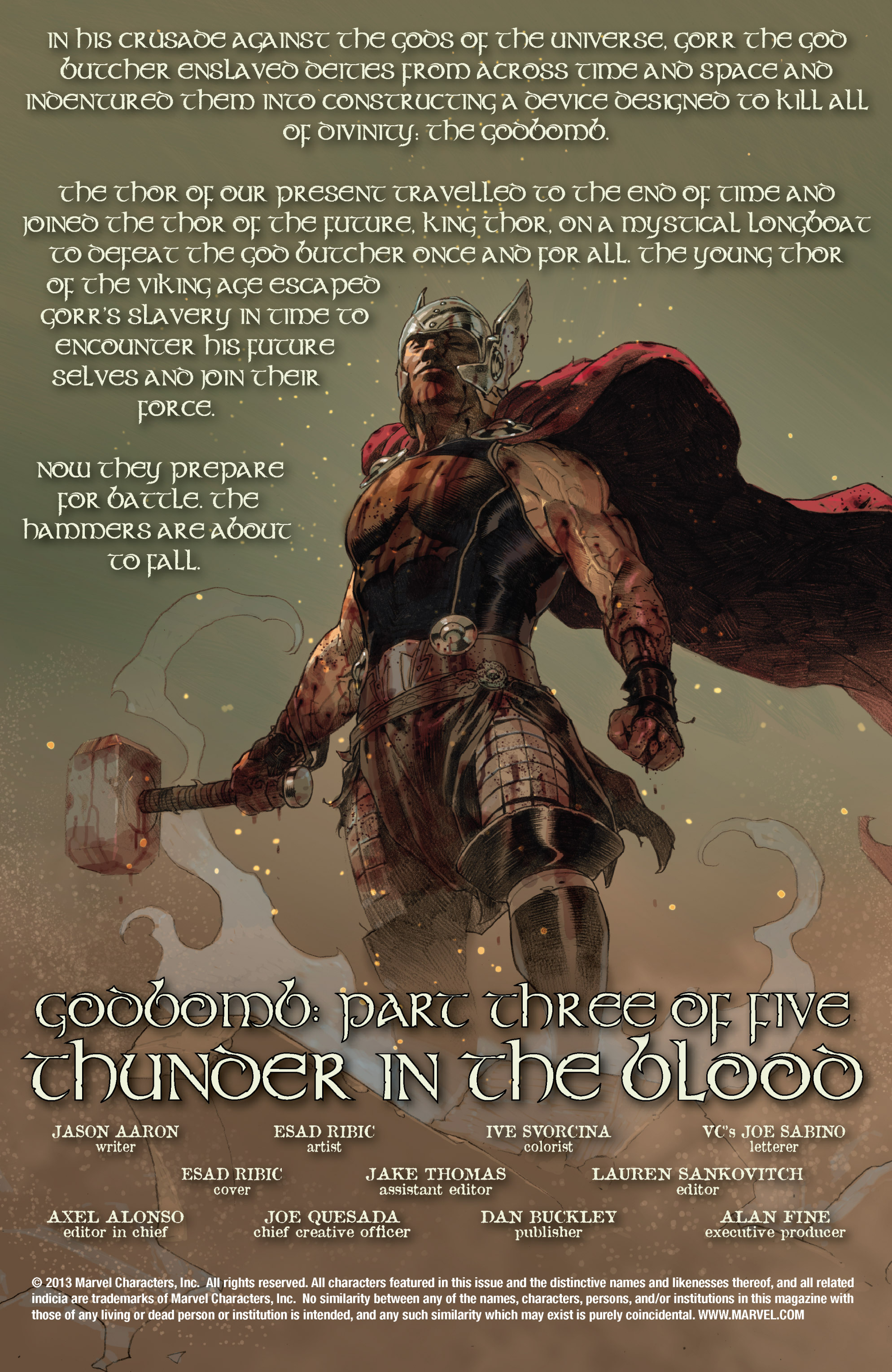 Read online Thor: God of Thunder comic -  Issue #9 - 2