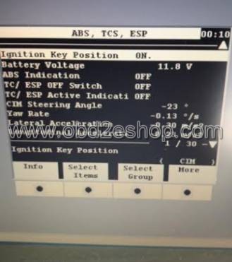 gm tech 2 screen