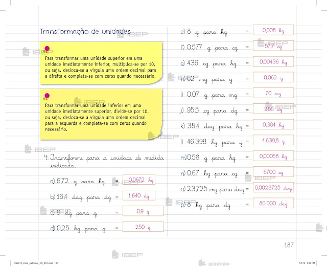 Livro de Matemática 5 Ano