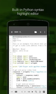QPython, Aplikasi Android Untuk Ngoding QPython, Aplikasi Android Untuk Ngoding