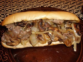 Philly Cheese Steak Sandwich