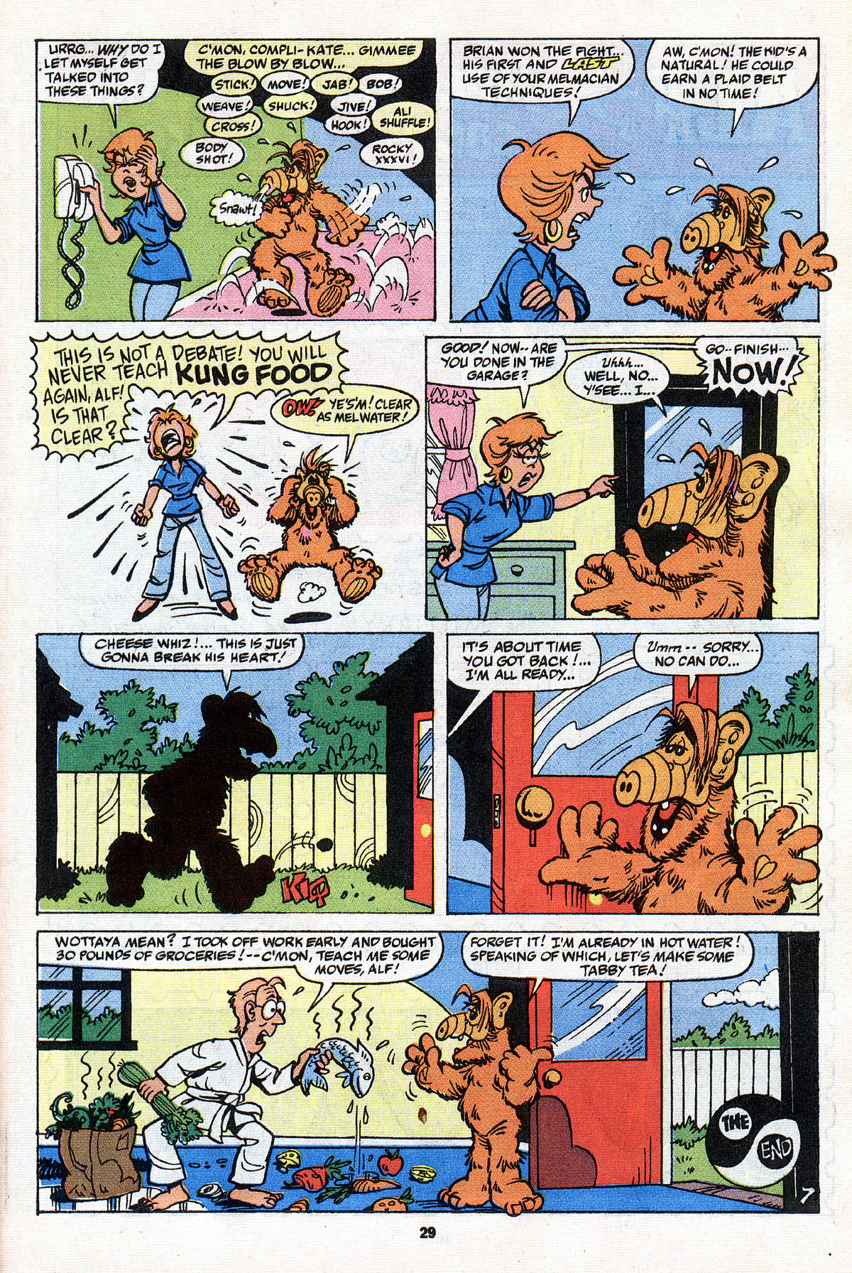 Read online ALF comic -  Issue #30 - 31