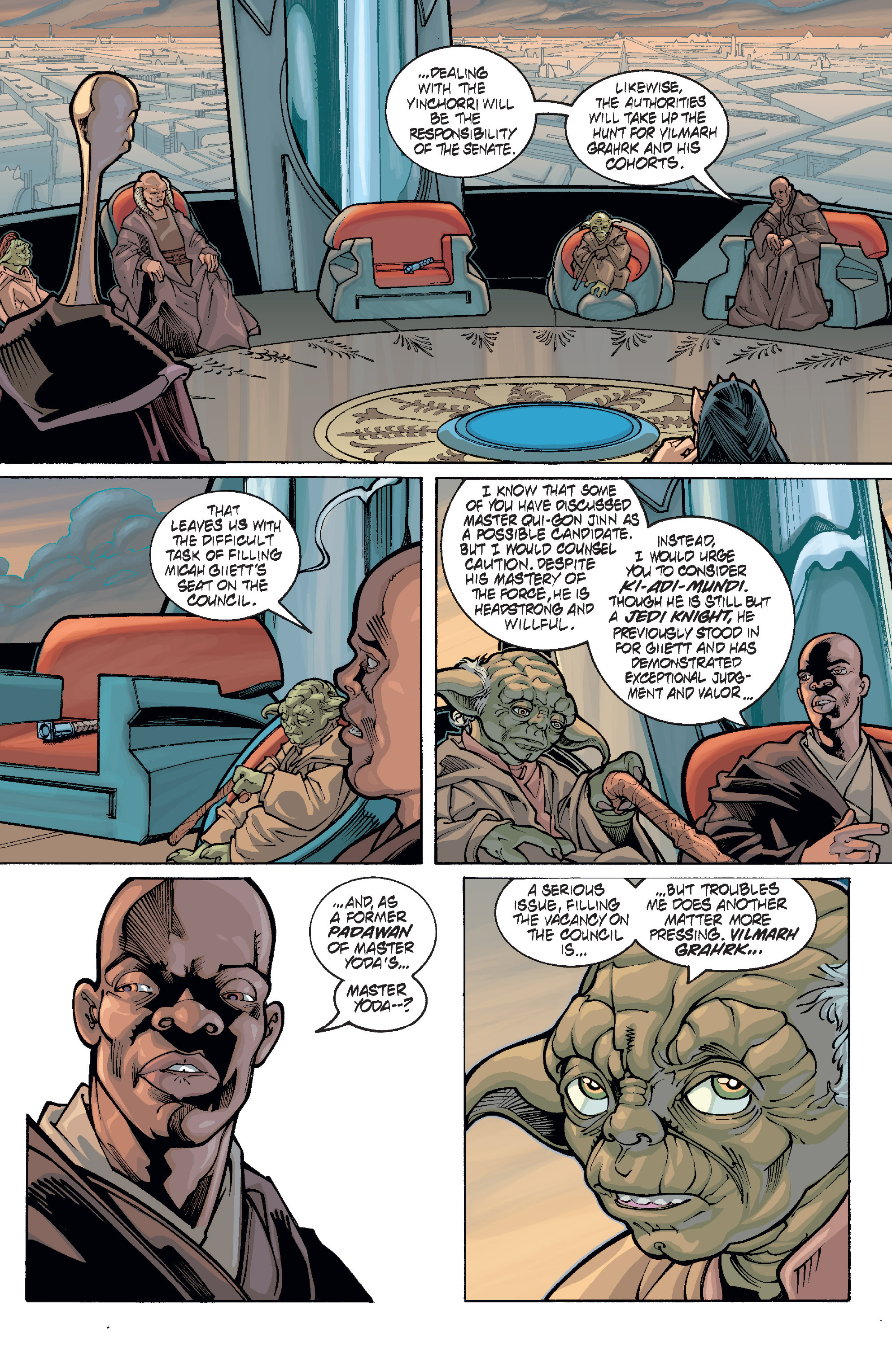 Read online Star Wars: Jedi Council: Acts of War comic -  Issue #4 - 23