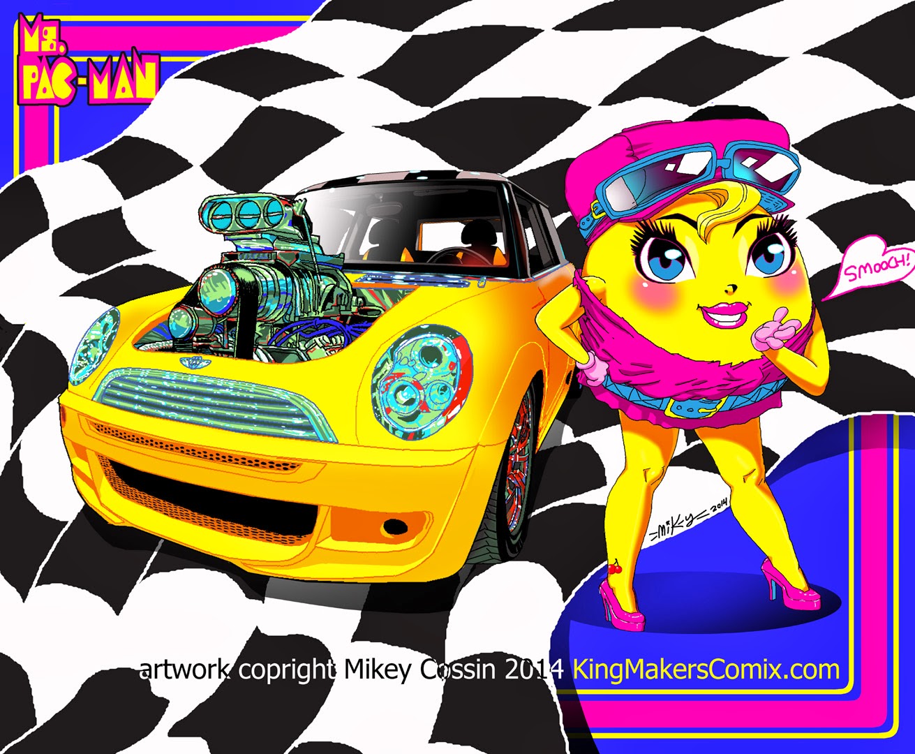 KingMakers Miss PacMan KingMakers Style!