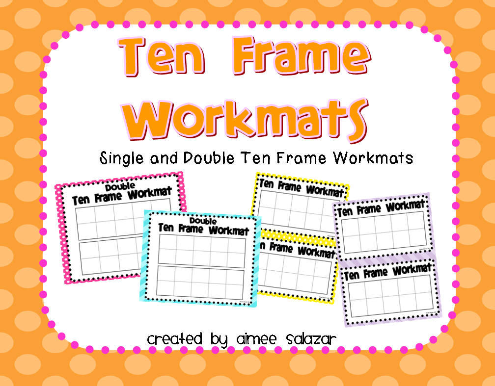 Fun With Ten Frames Primarily Speaking