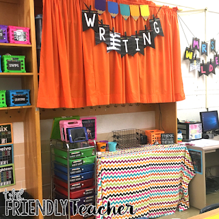 The Friendly Teacher Classroom Reveal- Black and Brights