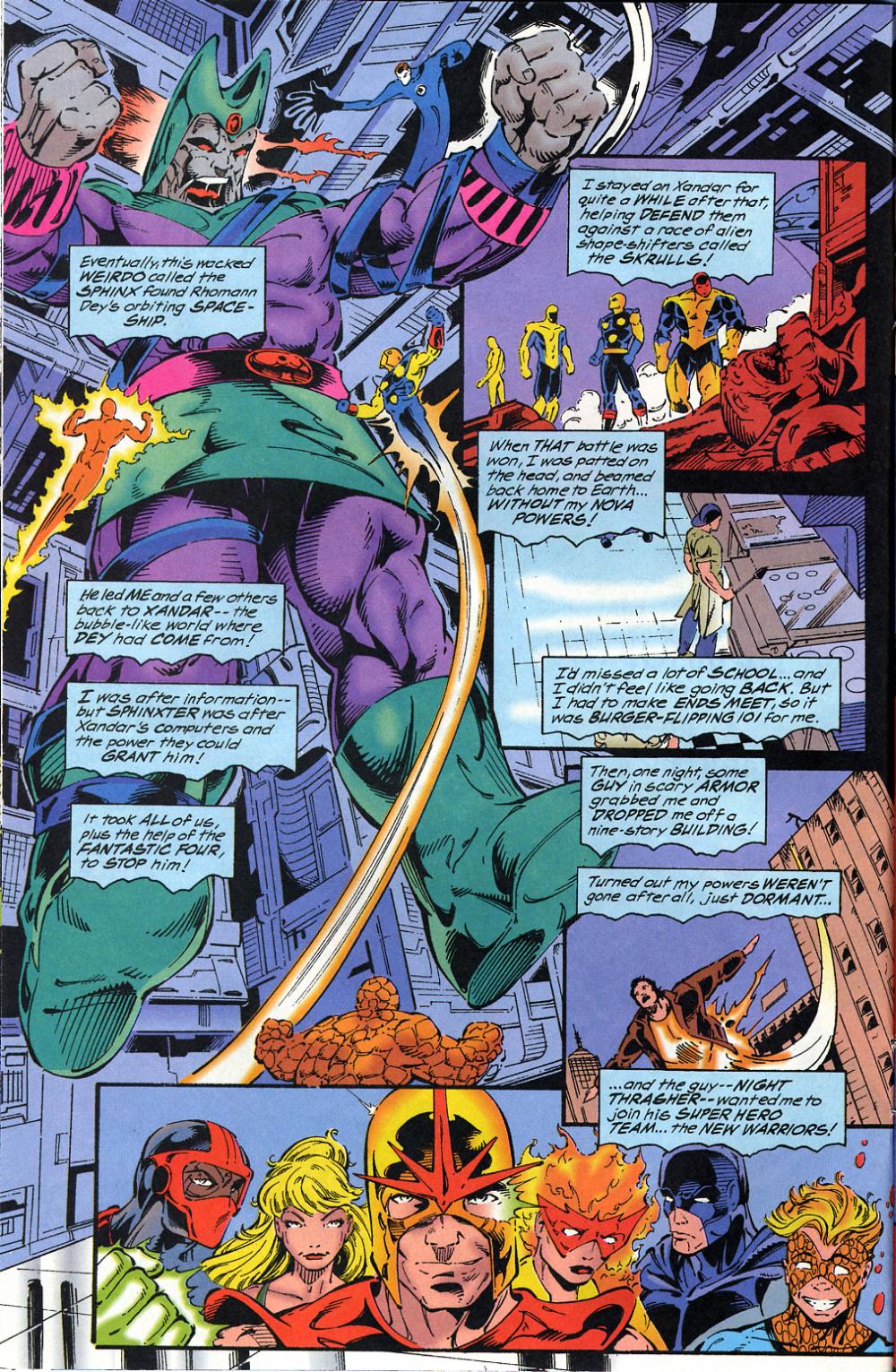 Read online Nova (1994) comic -  Issue #18 - 5