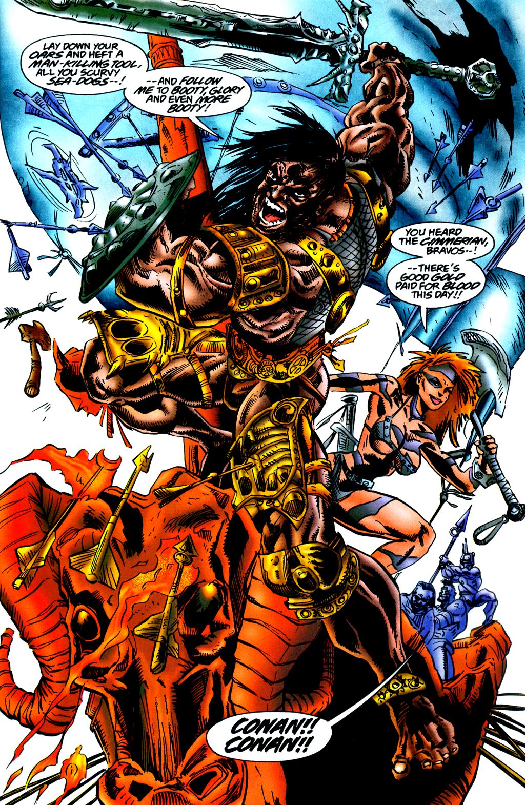 Read online Conan (1995) comic -  Issue #2 - 2