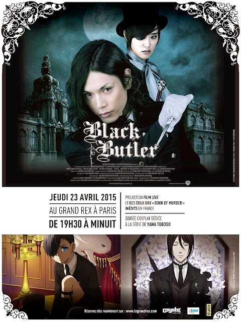 Black Butler : soirée spéciale au Grand Rex