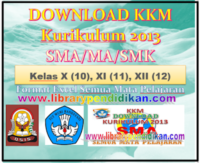 Download Kkm Kurikulum 2013 Sma Ma Smk Kelas X 10 Xi 11 Xii 12 Format Excel Semua Mata Pelajaran Mata Pelajaran