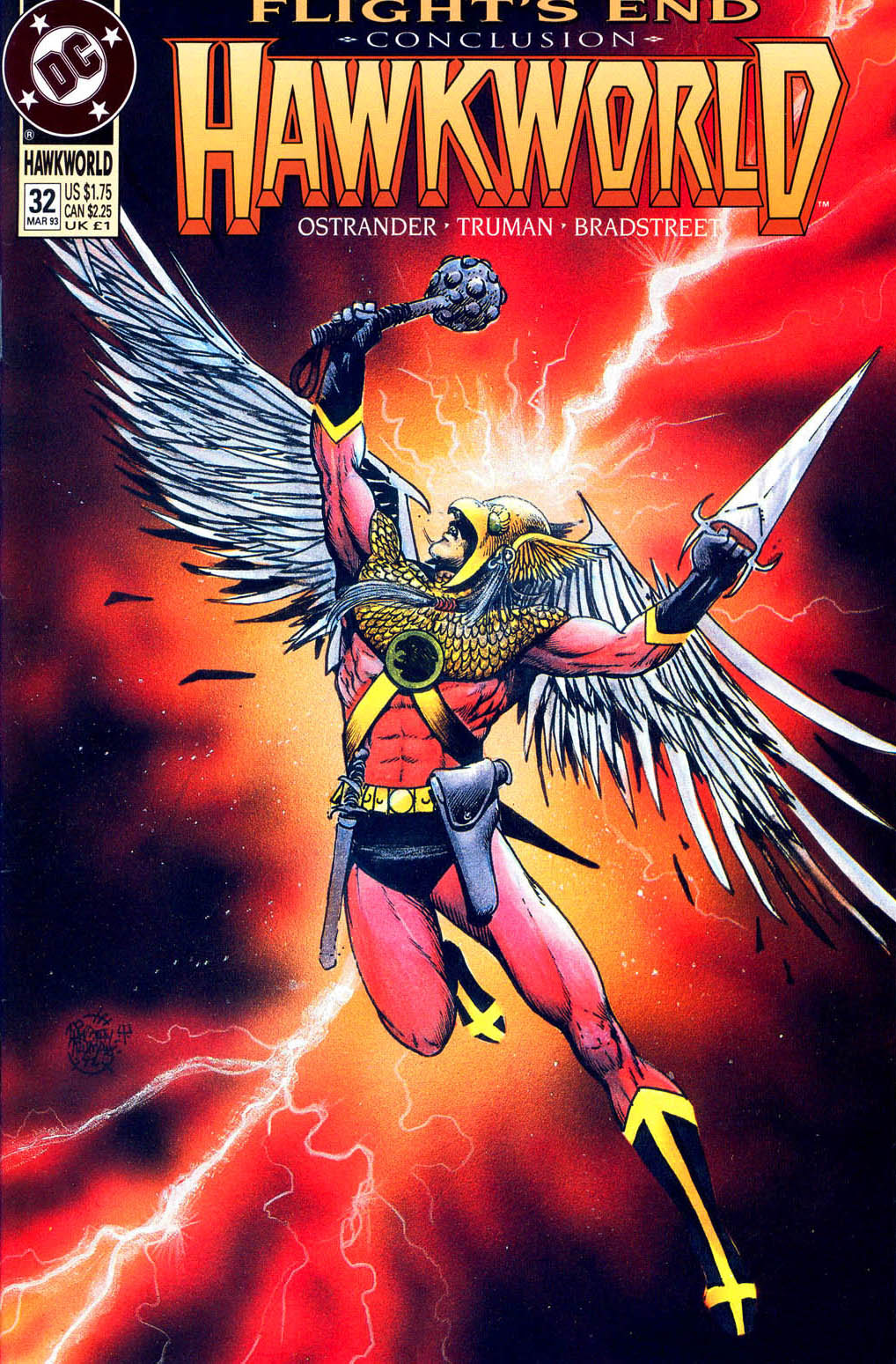 Read online Hawkworld (1990) comic -  Issue #32 - 1