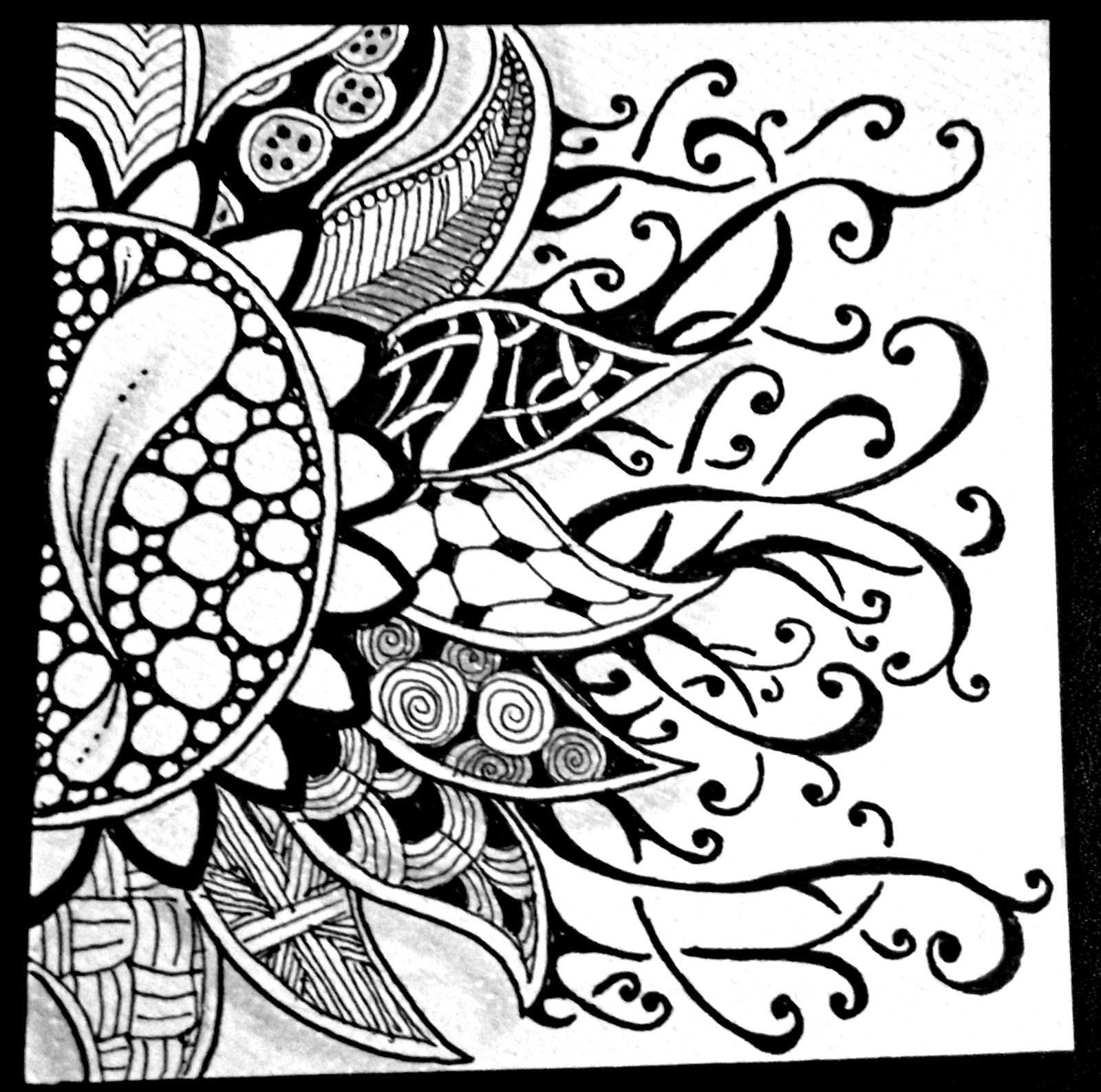 Wild At Art Weekly Zentangle Challenge