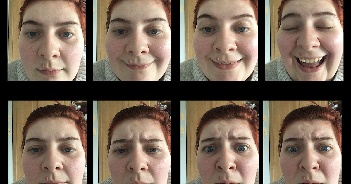 Major Facial Rigging Part 1, eyebrow expressions reference Laura boots