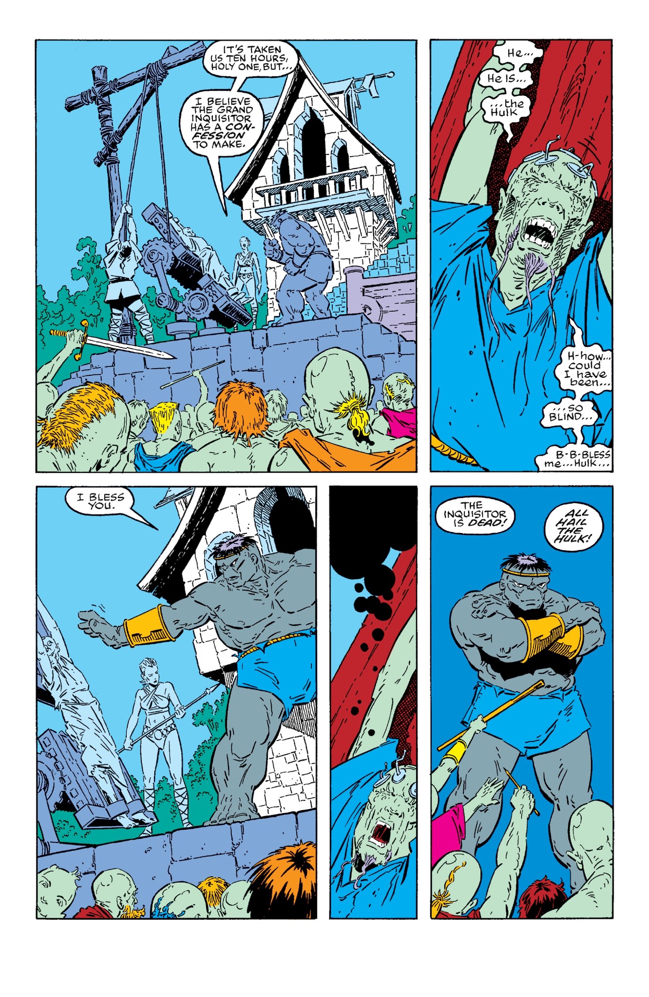 Read online Hulk Visionaries: Peter David comic -  Issue # TPB 3 - 142