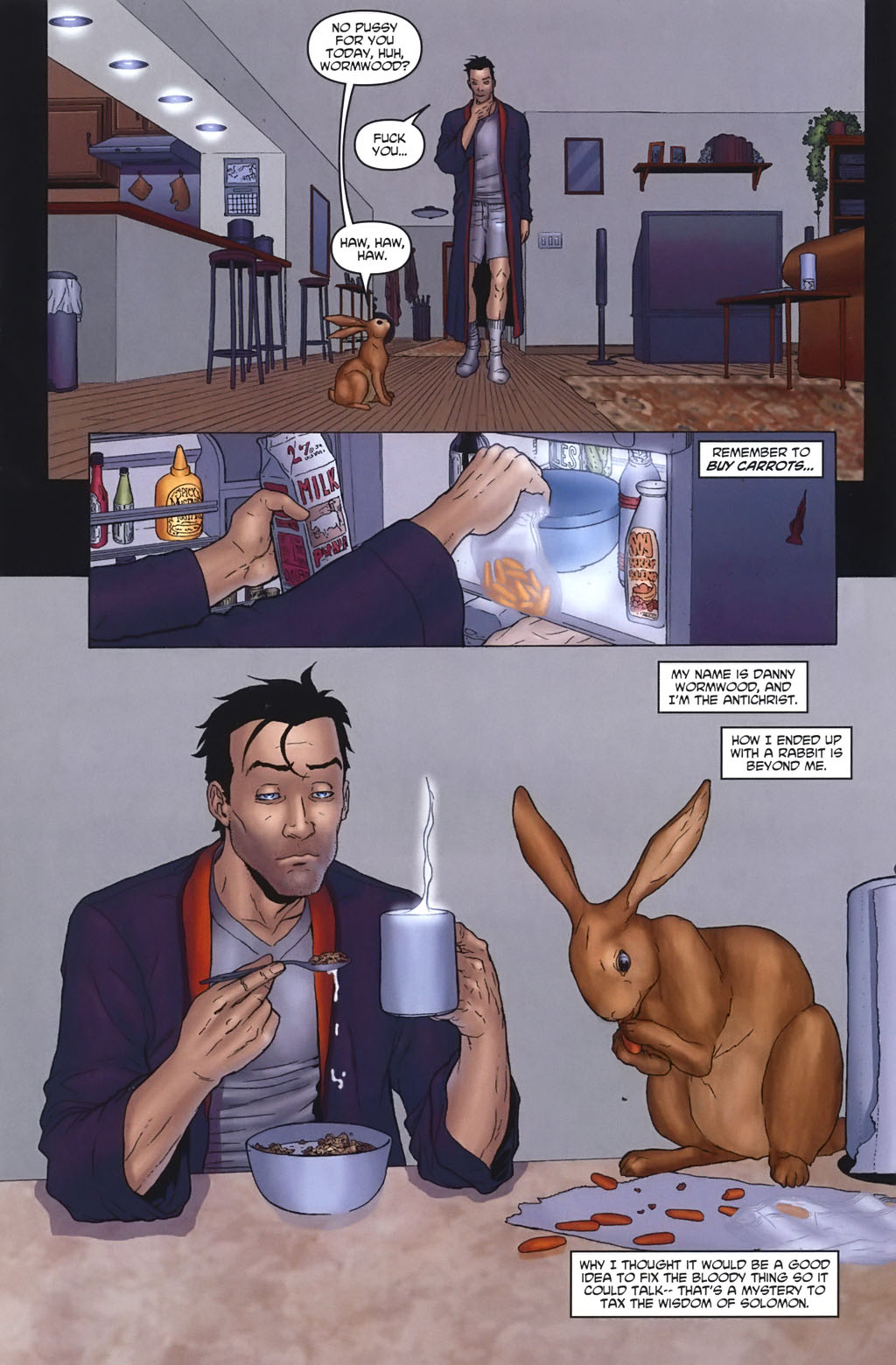 Read online Chronicles of Wormwood comic -  Issue #0 - 3