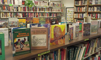 Children's area in the Friends Bookstore