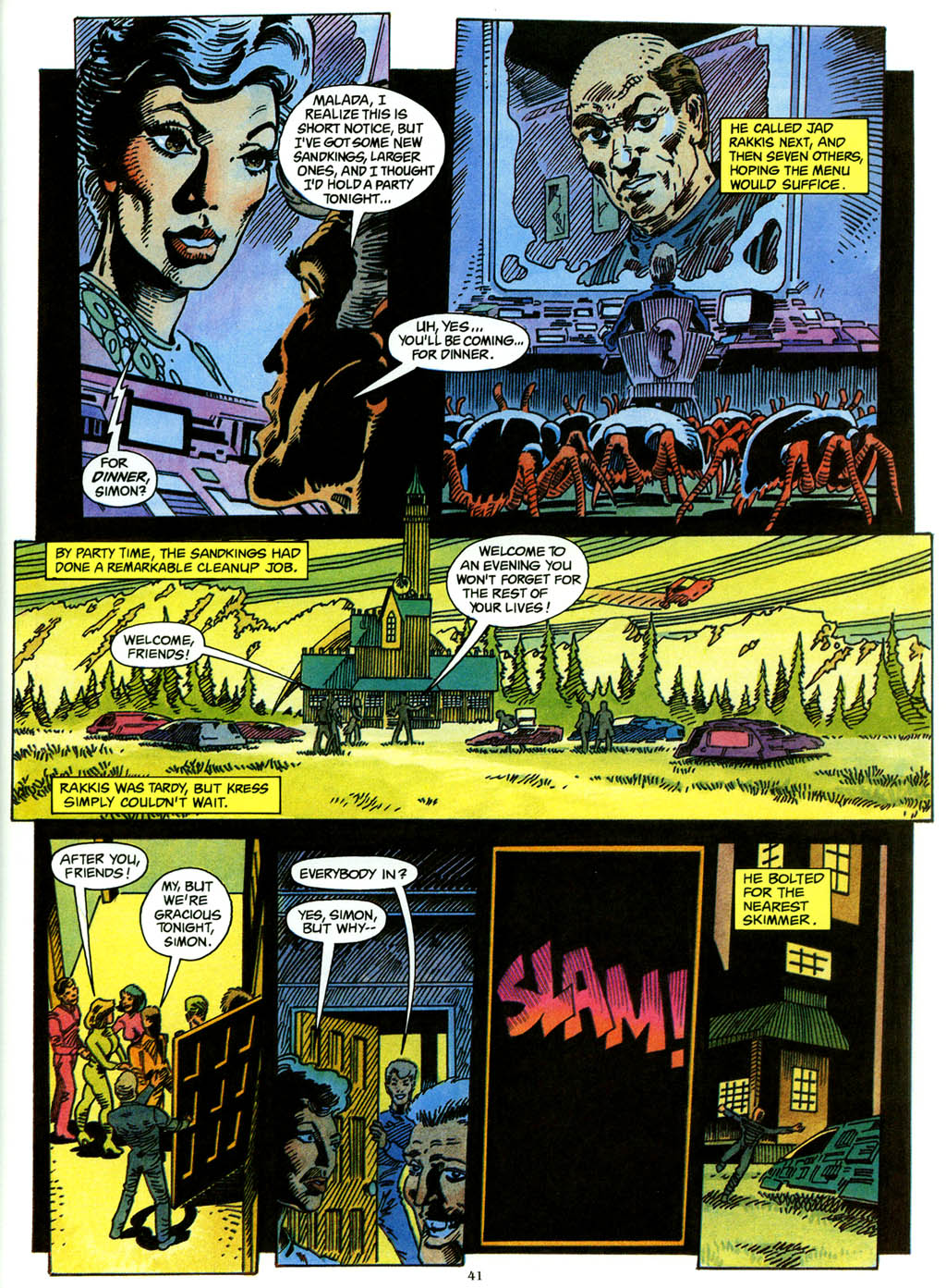 Read online Science Fiction Graphic Novel comic -  Issue #7 - 42