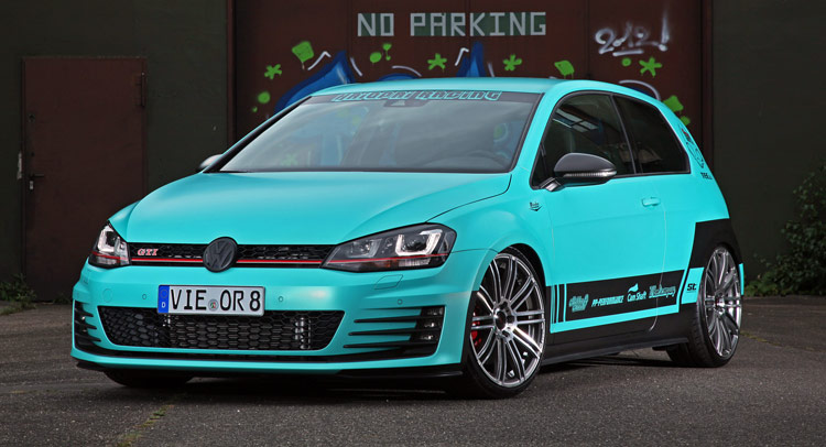 Would You Park this VW Golf GTI Mk7 Under Your Garage?
