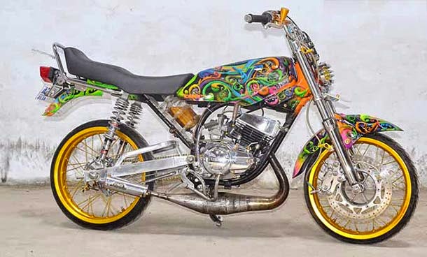 Modifikasi Motor Balap Rx King - Ind Modified