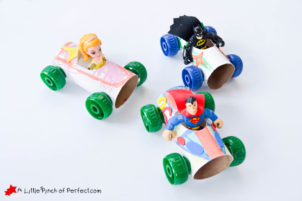 Craft and Play: Toilet Paper Roll Car Craft