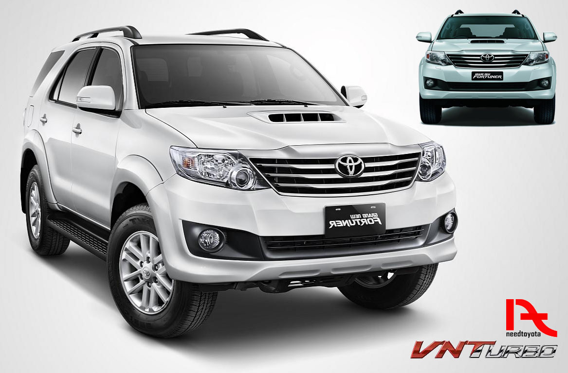 Toyota Fortuner  with VNT  Variable Nozzle van Turbo  