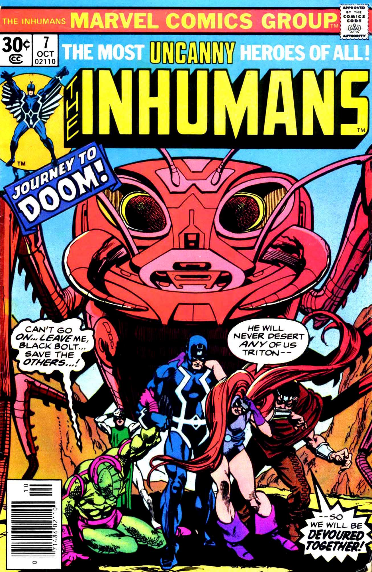 Inhumans (1975) issue 7 - Page 1