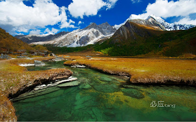 Beautiful Scenery in Southwest China Full HD Nature Background Wallpaper for Laptop Widescreen