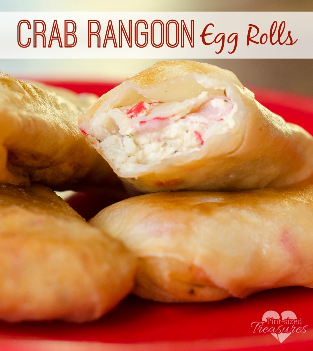 Crab Rangoon Egg Rolls Delish Cooking