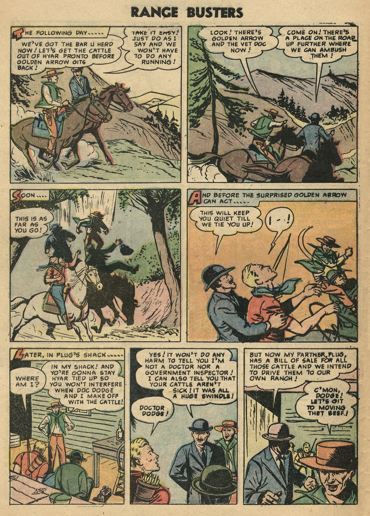 Read online Range Busters comic -  Issue #10 - 28