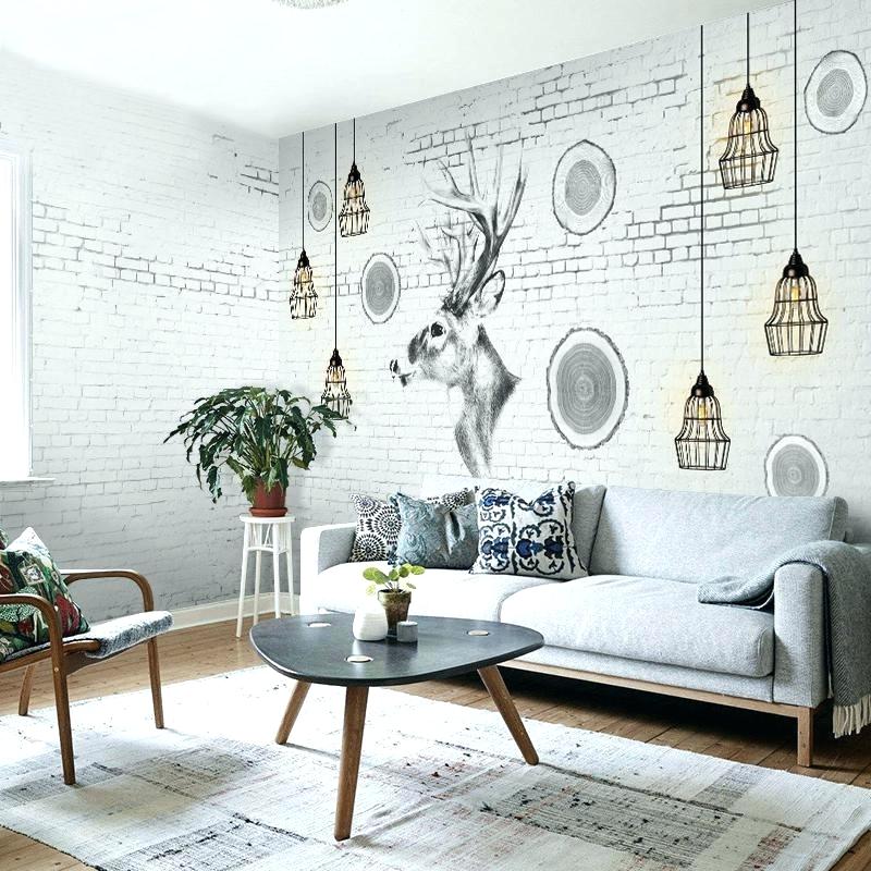 70 Contoh Motif Wallpaper Pilihan Untuk Ruang Tamu ...