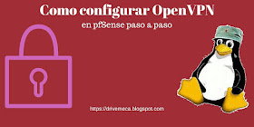 DriveMeca configurando OpenVPN en pfSense paso a paso