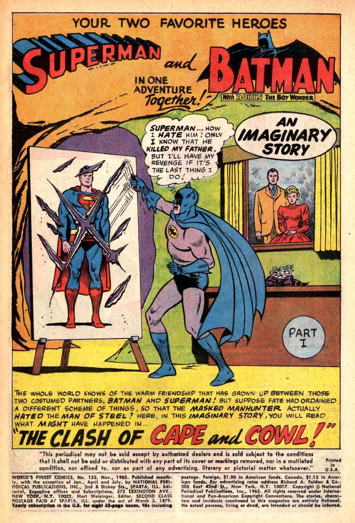 Read online World's Finest Comics comic -  Issue #153 - 3