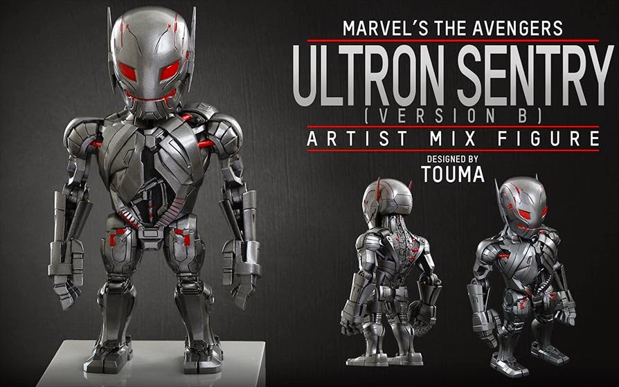 Marvel’s Avengers Age of Ultron Artist Mix Figures Series 1 by Touma & Hot Toys - Ultron Sentry Version B